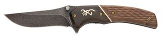 The Browning Primal Folder Folding Pocket Knife make for a perfect EDC pocket knife. Featuring a 440 stainless steel 3.5" blade.